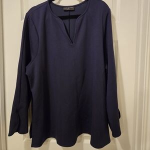 Navy Blue Women's Top